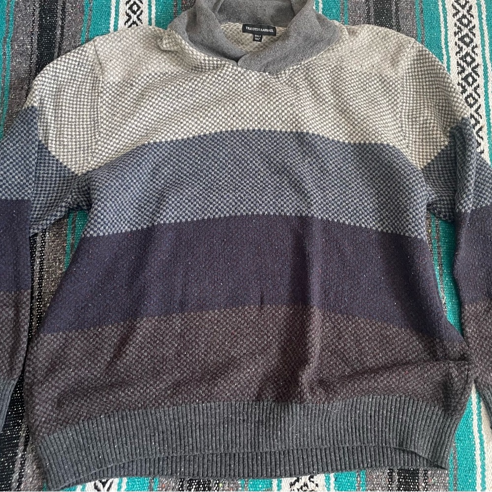 Tricots St.Raphael Shawl Collar Sweater